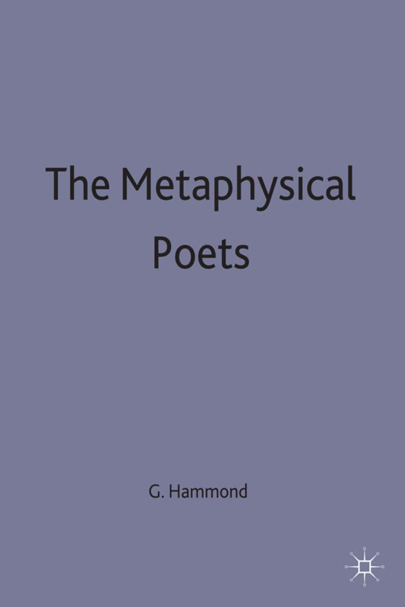 The Metaphysical Poets 9780333154663