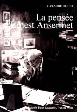 Pensee D'Ernest Ansermet 9782601003369