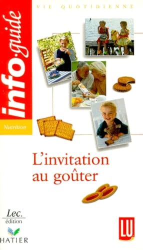 L'invitation au goûter 9782841230211