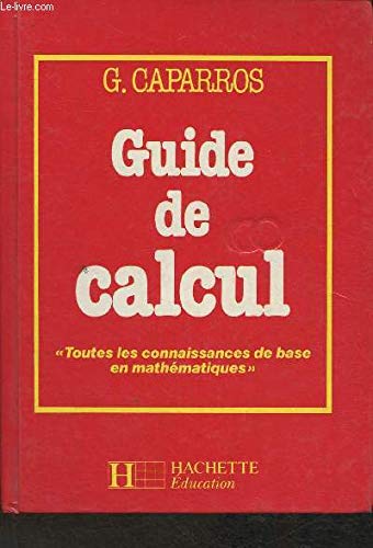 Guide de Calcul 9782010119576