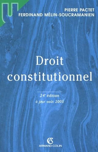 Droit constitutionnel 9782247063314