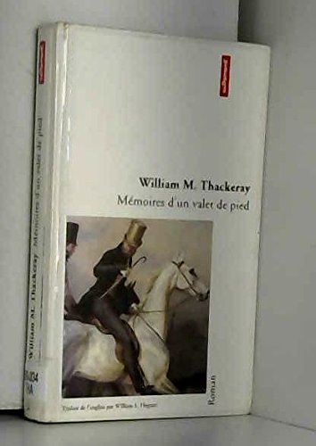 Mémoires d'un valet de pied 9782862605432