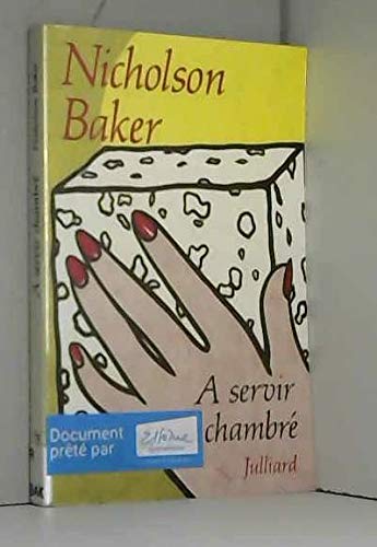 A servir dans la chambre 9782260008279