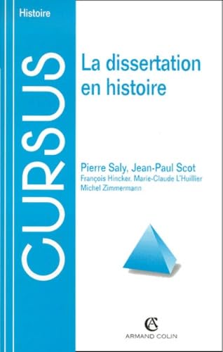 La Dissertation en histoire, nouvelle édition 9782200252151