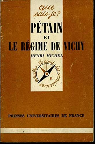 Petain et le regime de vichy 9782130355021