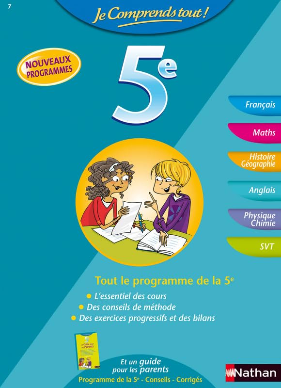 JE COMPRENDS TOUT 5E 9782091879512