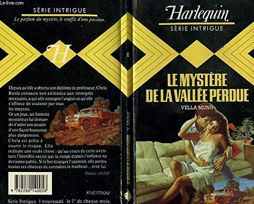 Le Mystère de la vallée perdue (Harlequin) 9782280140058