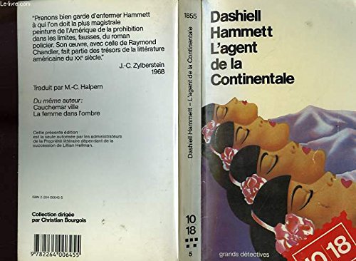 L'agent de la continentale 9782264006455