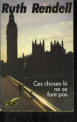 C'est [sic choses-là ne se font pas 9782702422533