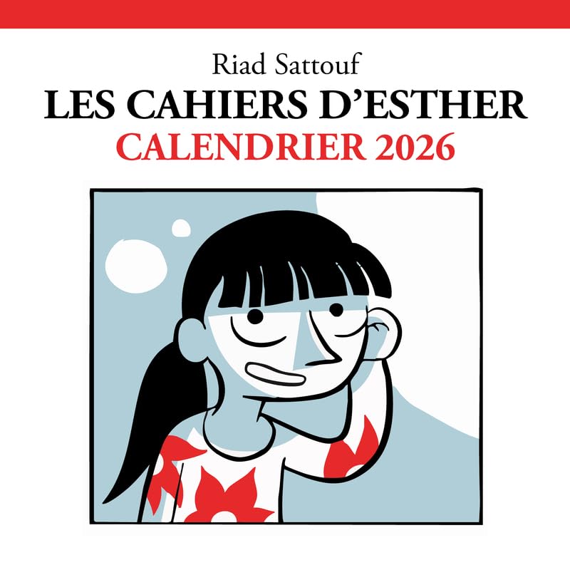 Calendrier 2026 Les Cahiers d'Esther 9782487948051