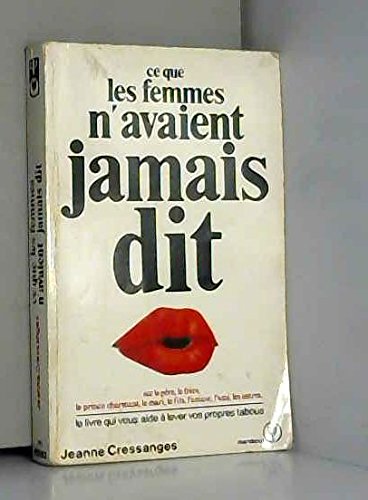 Ce que les femmes n'avaient jamais dit 9782501006781