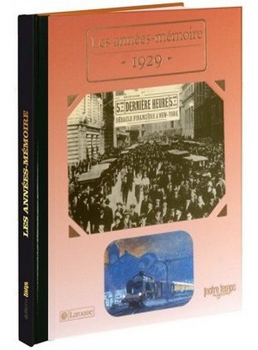 1929 Les Années-Mémoire 9782227485471