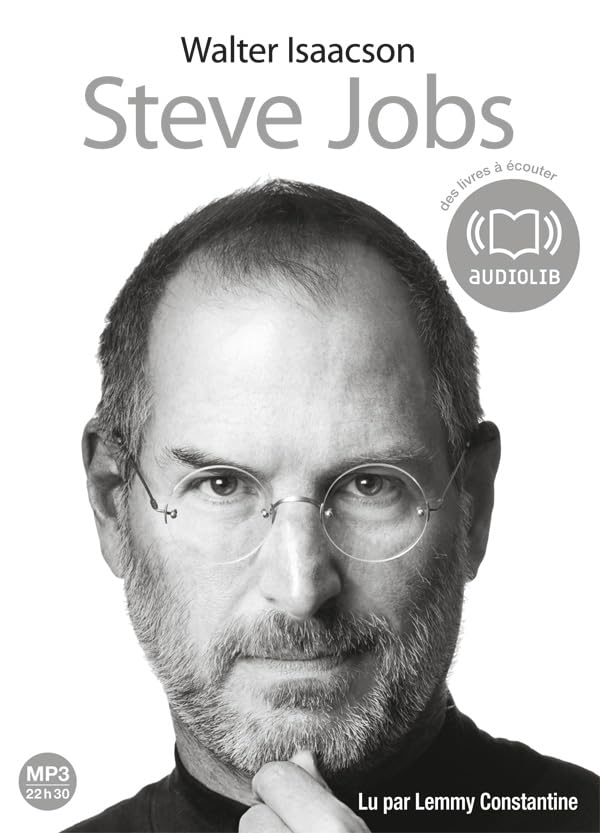 Steve Jobs: Livre audio 2 CD MP3 - 674 Mo + 591 Mo (op) 9782356414427