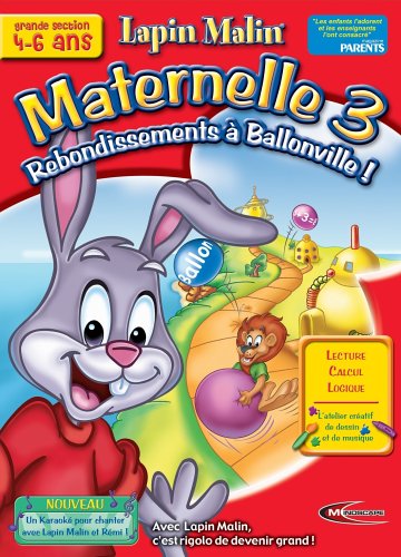 Lapin Malin Maternelle 3 : Rebondissements à Ballonville ! + karaoké de Rémi 5390102458652