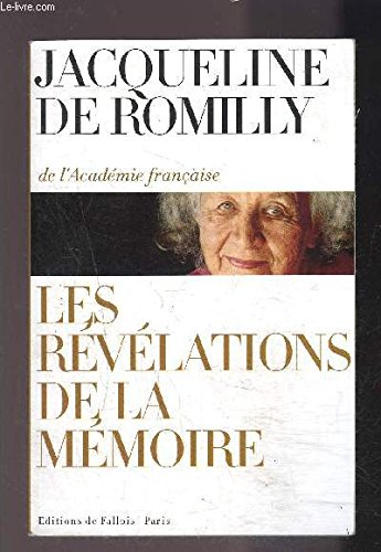 Les Révélations de la Mémoire 9782286054755