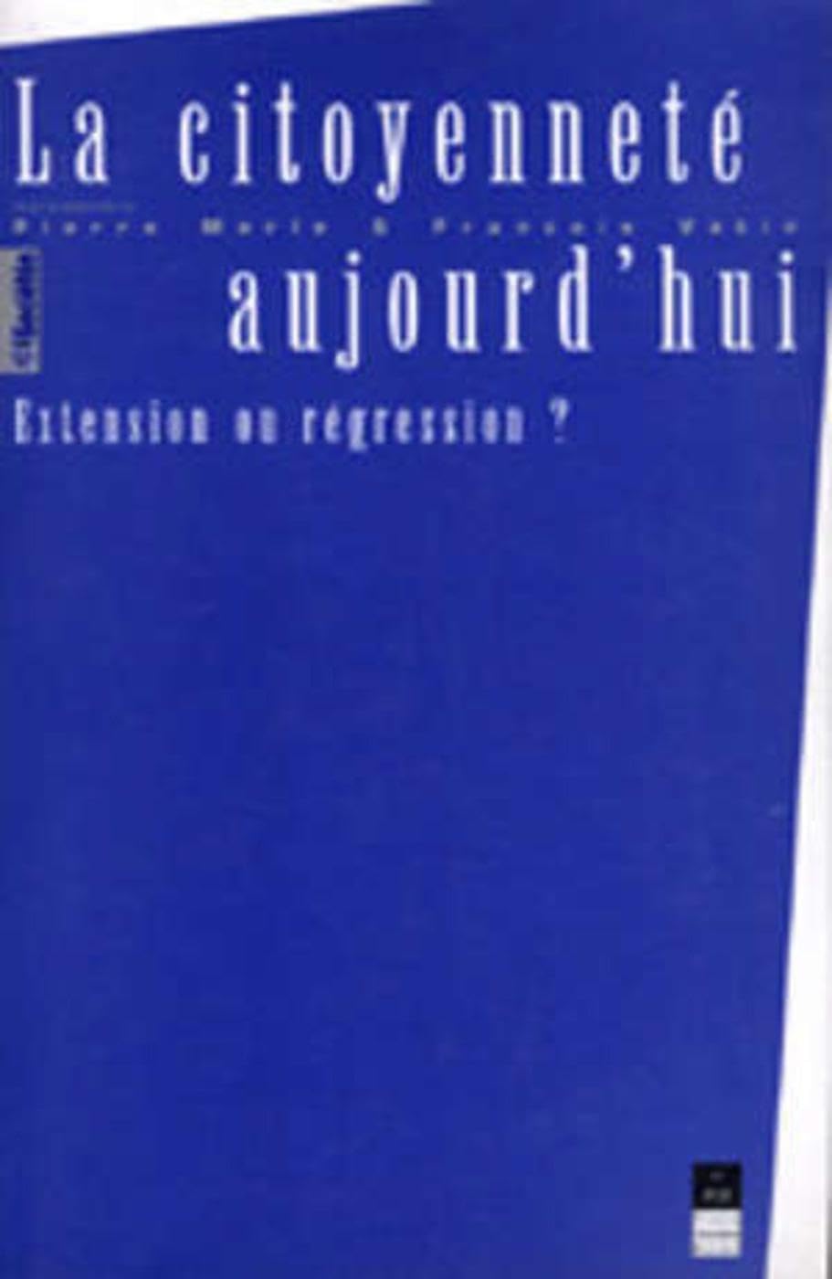 CITOYENNETE AUJOURD HUI 9782868471628