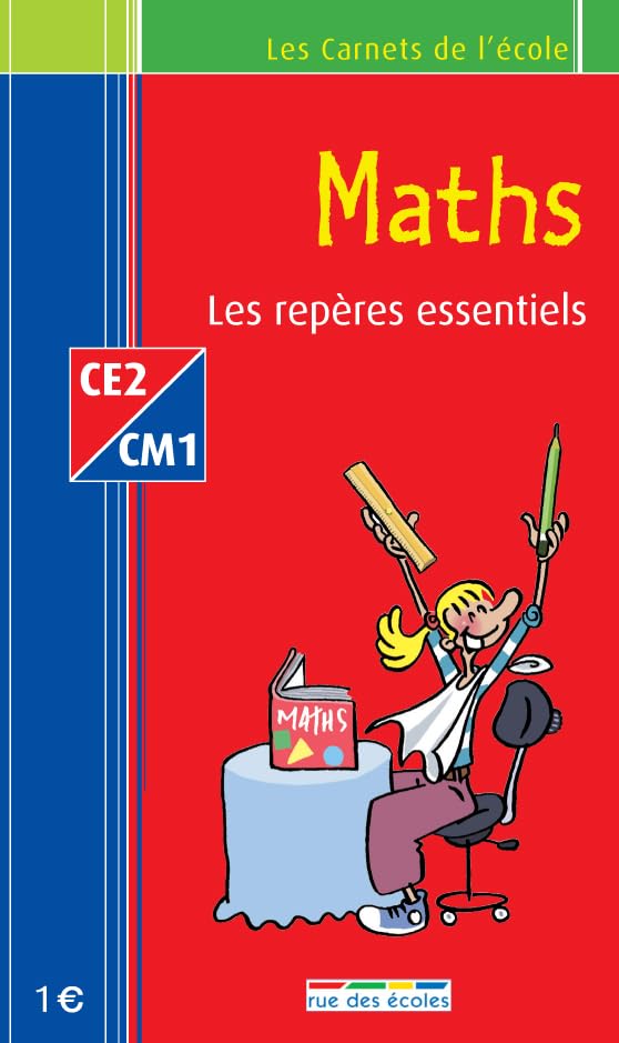 Mathématiques Repères - Carnet CE2/CM1 9782844314376