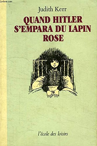 Quand Hitler s'empara du lapin rose 9782211031264