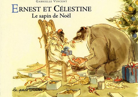 Ernest et celestine - sapin de noel: EDITION SOUPLE 9782203525146