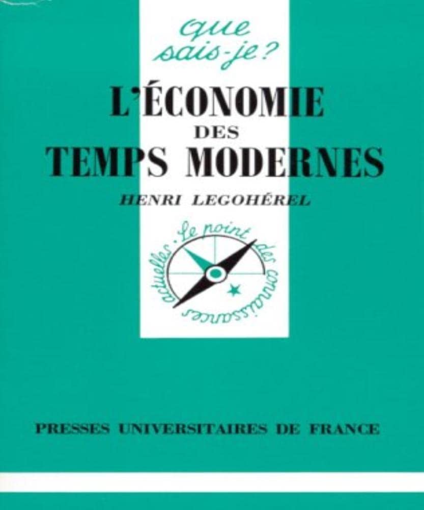 L'économie des temps modernes 9782130441915