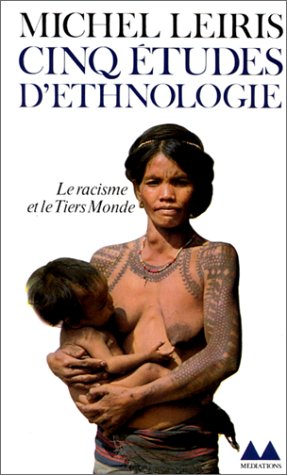 Cinq études d'ethnologie 9782282300580