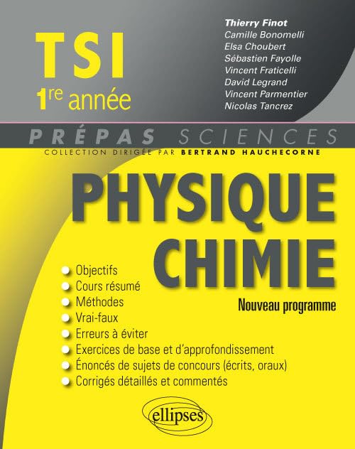 Physique-Chimie TSI 1re année 9782340008830