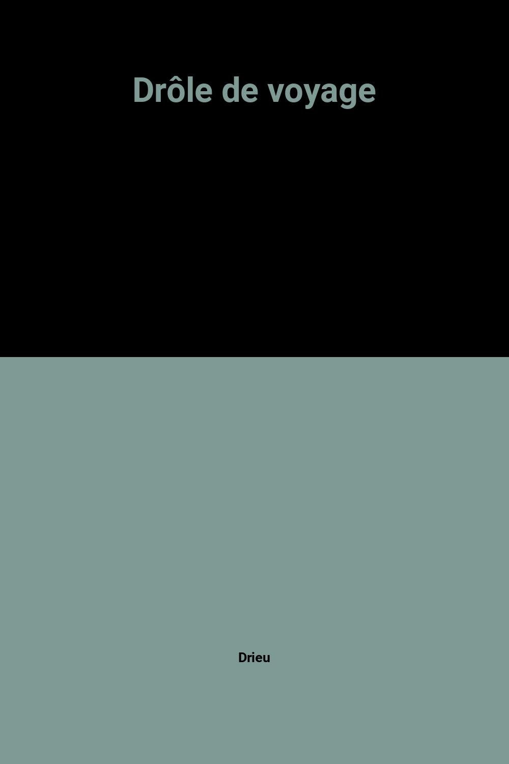 Drôle de voyage 9782070298051