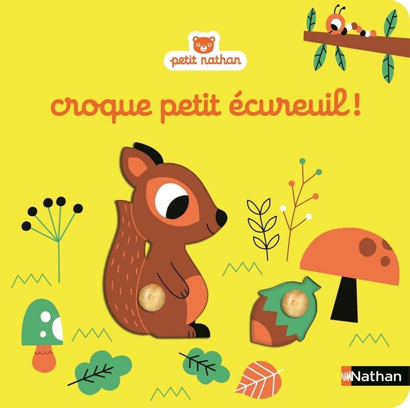 Croque petit écureuil ! - Livre puzzle à encastrement - Dès 6 mois 9782092575307
