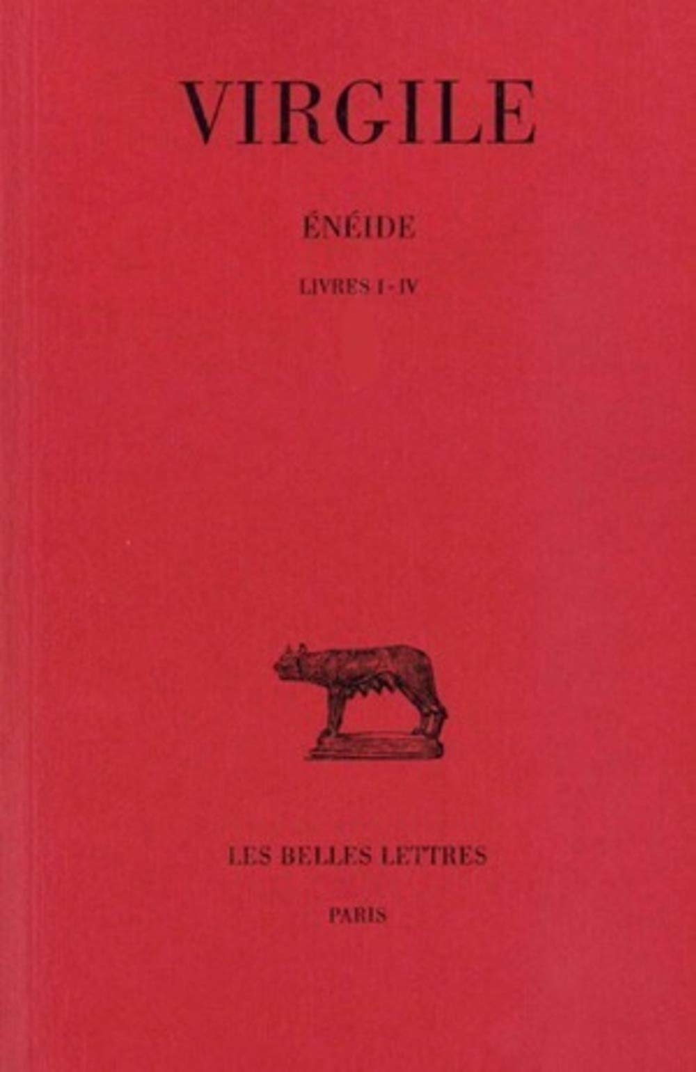 Enéide, tome 1, livres I-IV 9782251013022