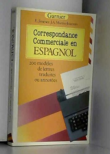 La Correspondance commerciale en espagnol 9782737001772