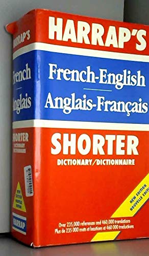 Harrap's Shorter French-English, English-French Dictionary 9780245550461