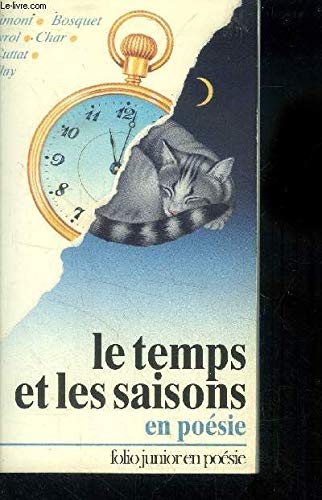 Le temps et les saisons en poésie 9782070579518