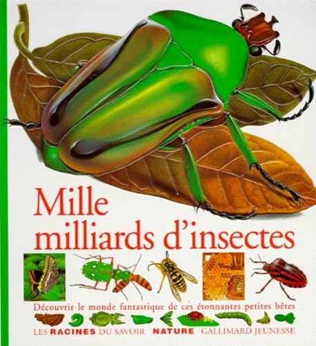 Mille milliards d'insectes 9782070584024