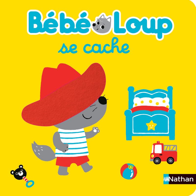 Bébé loup se cache - Eveil - Dès 6 mois 9782092581834