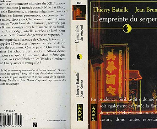 L'empreinte du serpent 9782266063555