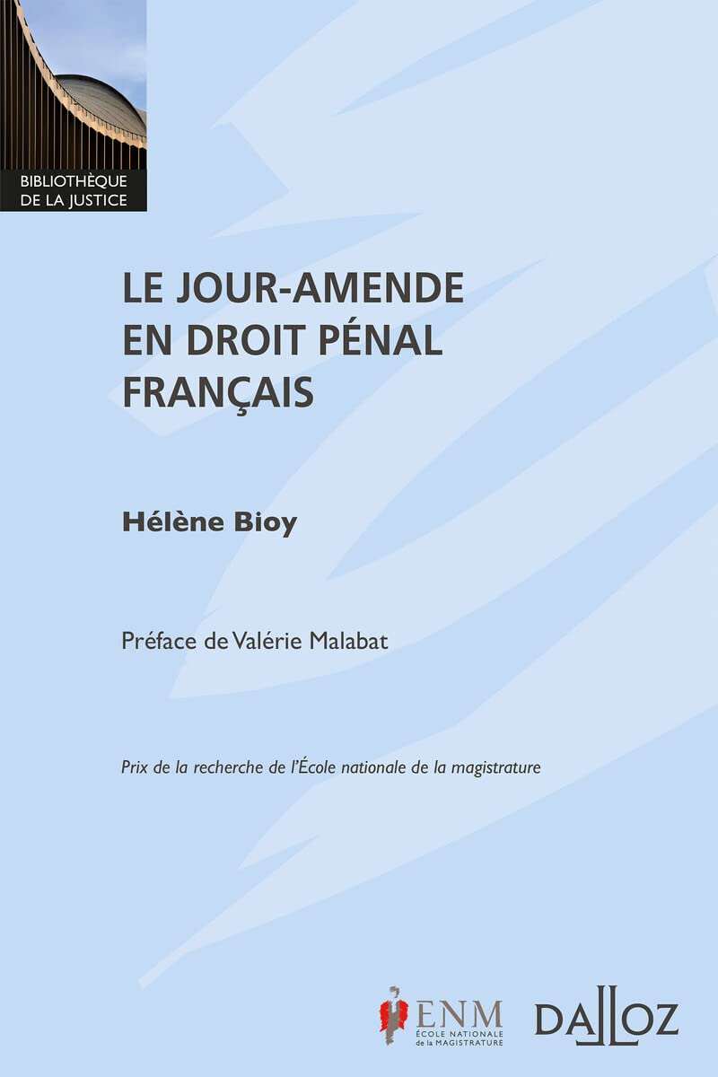 Le jour-amende en droit pénal français 9782247161874