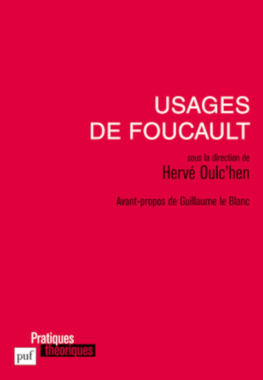 Usages de Foucault 9782130621102