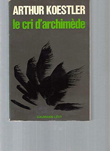 Le Cri D'Archimede 9782702103432