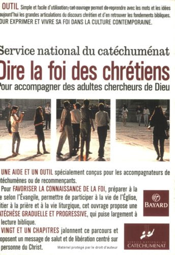 Dire la foi des chrétiens 9782227470170