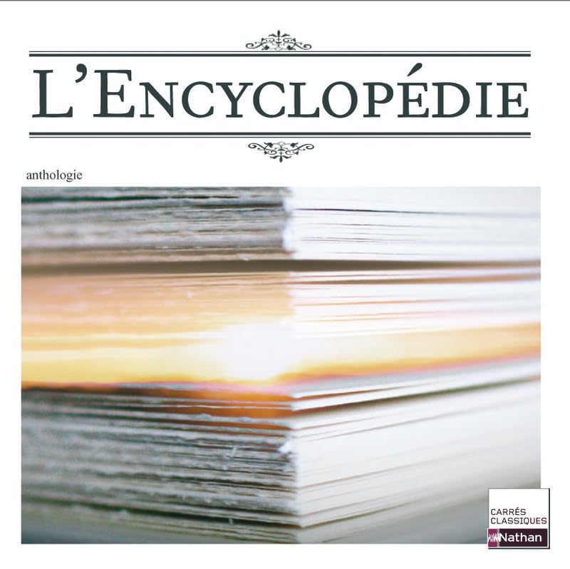 ENCYCLOPEDIE (ANTHOLOGIE) N31 9782091872414