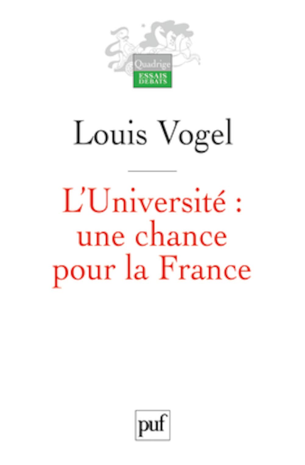 L'Université, une chance pour la France 9782130585268