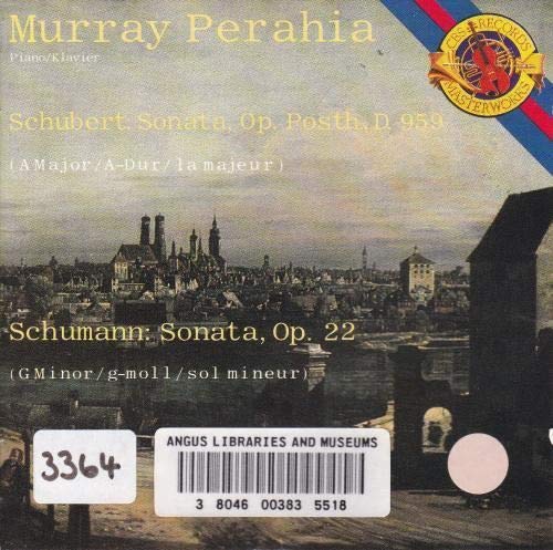 Sonate pour piano D.959 / Sonate pour piano op.22 5099704456928