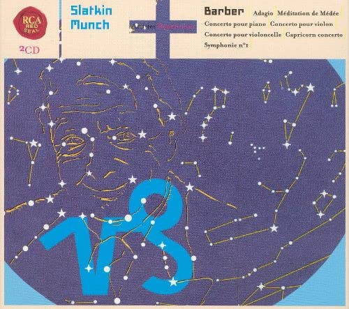 Barber - Adagio pour cordes / Symphonie n° 1 / concertos divers 0743219870421