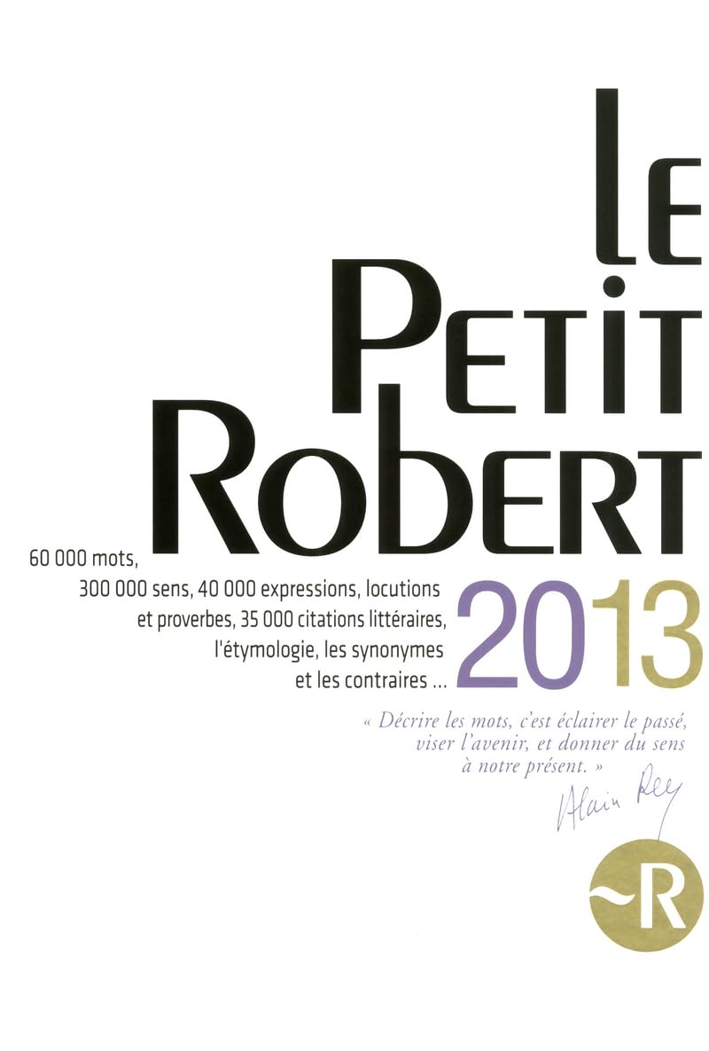 PETIT ROBERT LANGUE FSE 2013 9782321000426
