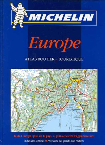 Atlas routiers : Europe, N° 130 (petit format relié) 9782060130002