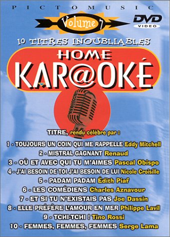 Home Kar@oké : 10 titres inoubliables - Vol.7 3596971624972