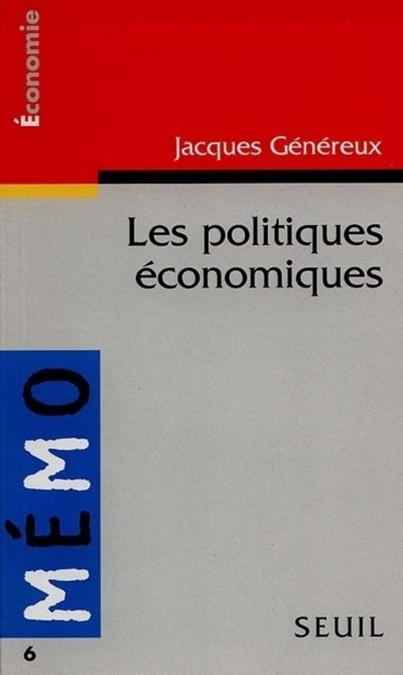 Les politiques économiques 9782020228442