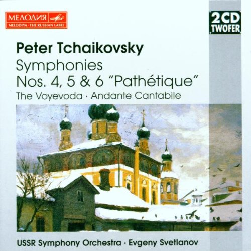Tchaikovsky: Symphonies Nos 4, 5 & 6 "Pathétique" 0743214006627