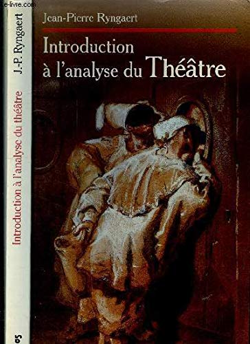 Introduction à l'analyse du théâtre 9782040198039