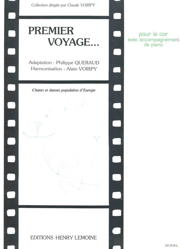 Partitions classique LEMOINE VOIRPY ALAIN - PREMIER VOYAGE - COR, PIANO Cor 3327850261298